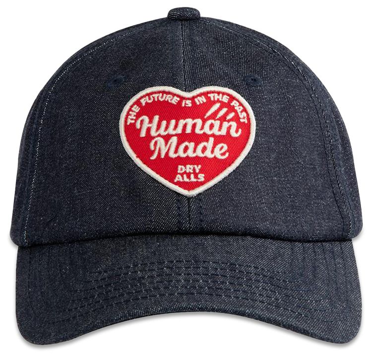Human Made 6 Panel Denim Cap Indigo