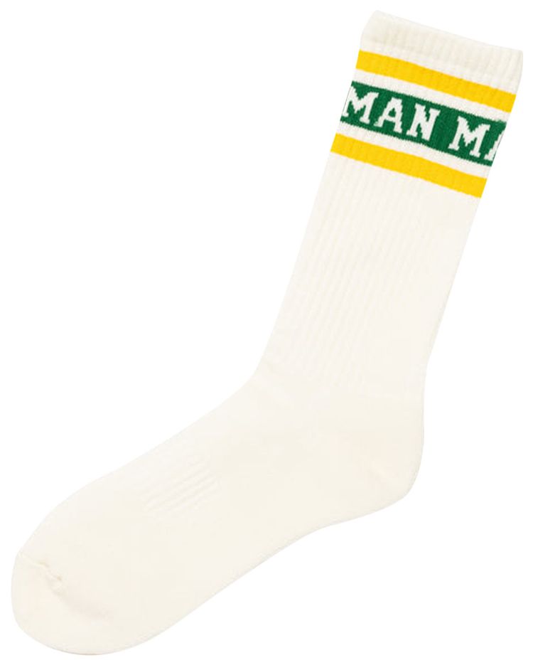 Human Made Line Socks Yellow