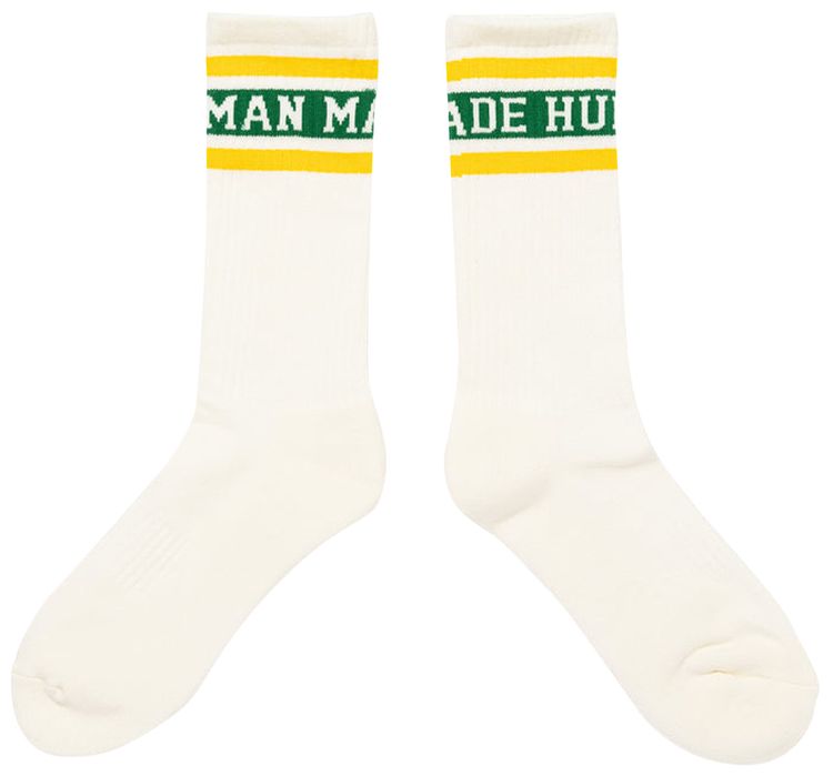 Human Made Line Socks Yellow