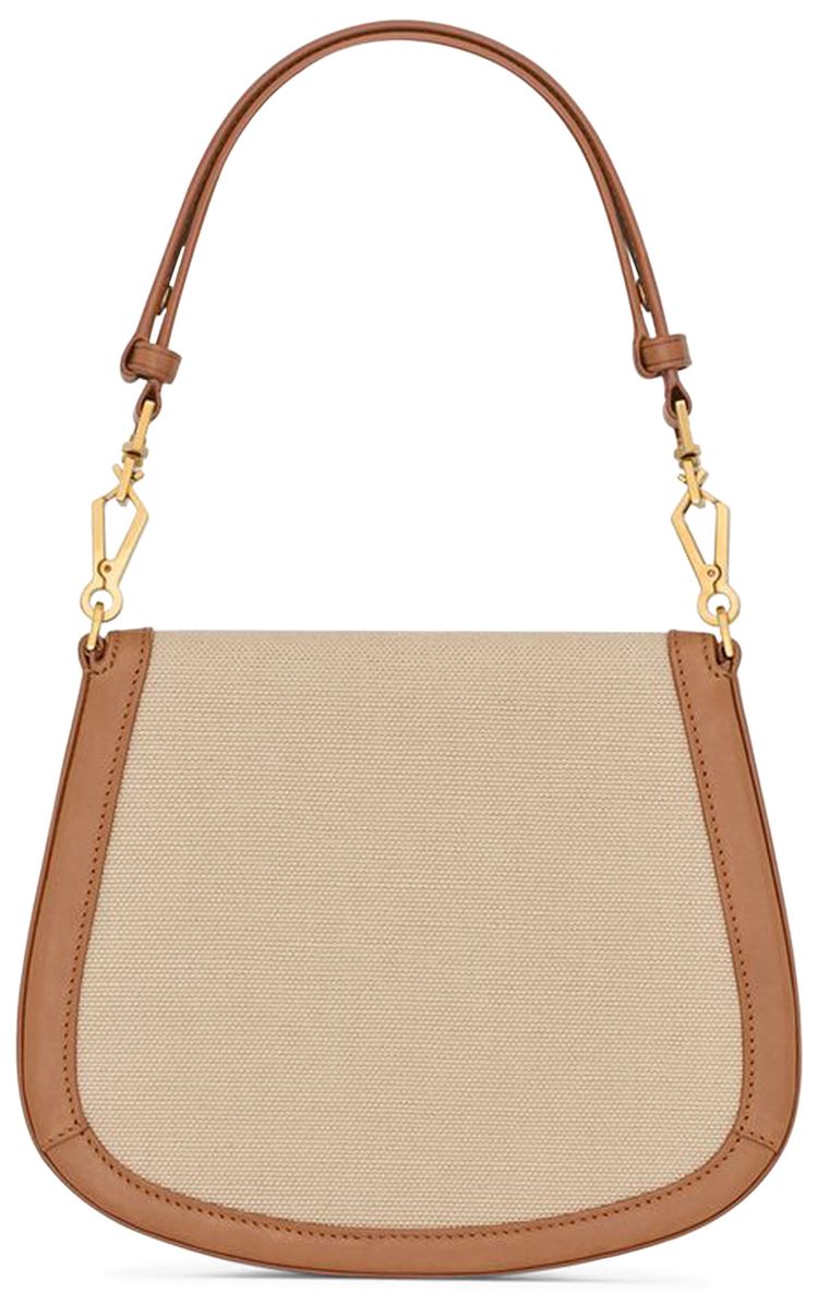 Saint Laurent Voltaire Top Handle Bag Desert DustBrick