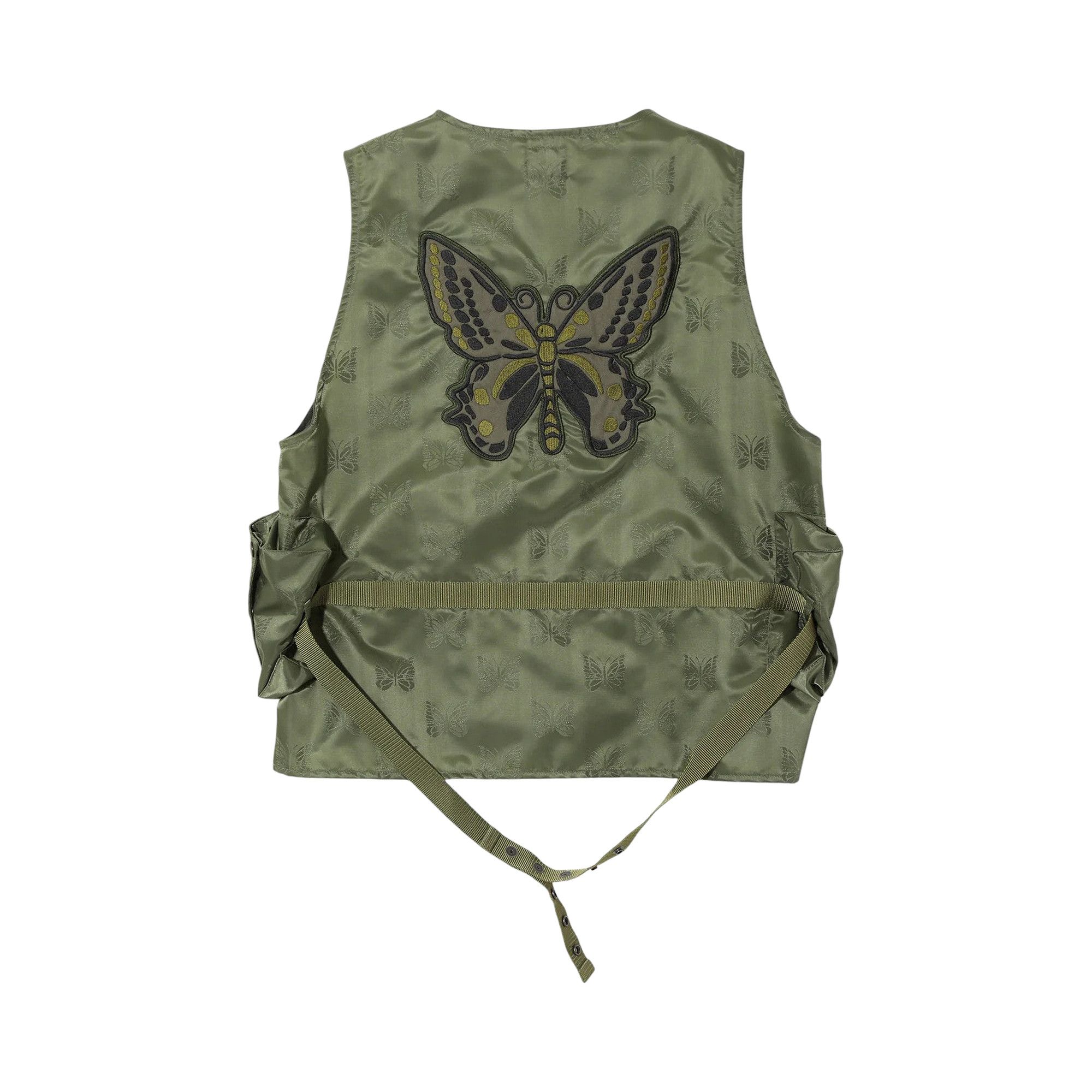 Buy Needles Radio Vest 'Olive' - QV132 OLIV | GOAT