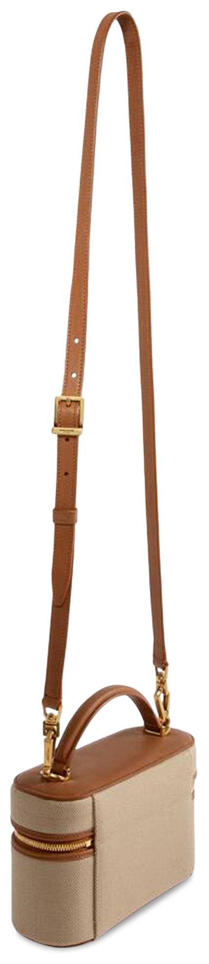 Saint Laurent Mini Vanity Bag Desert DustBrick