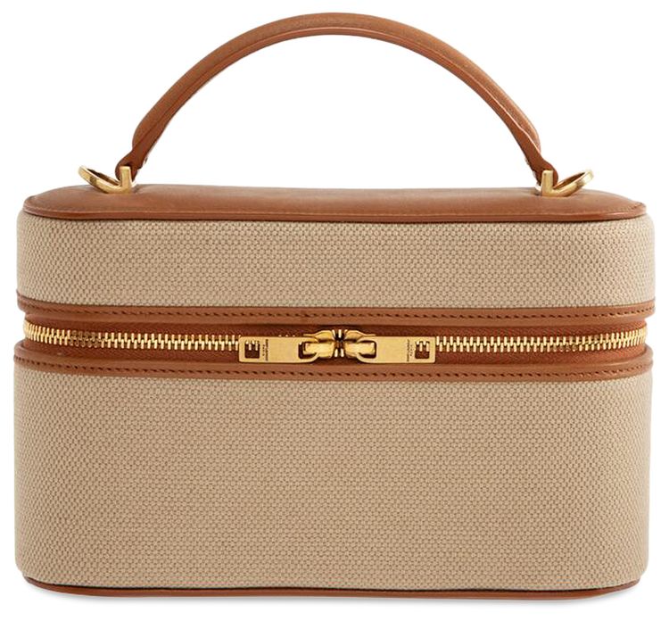 Saint Laurent Mini Vanity Bag Desert DustBrick