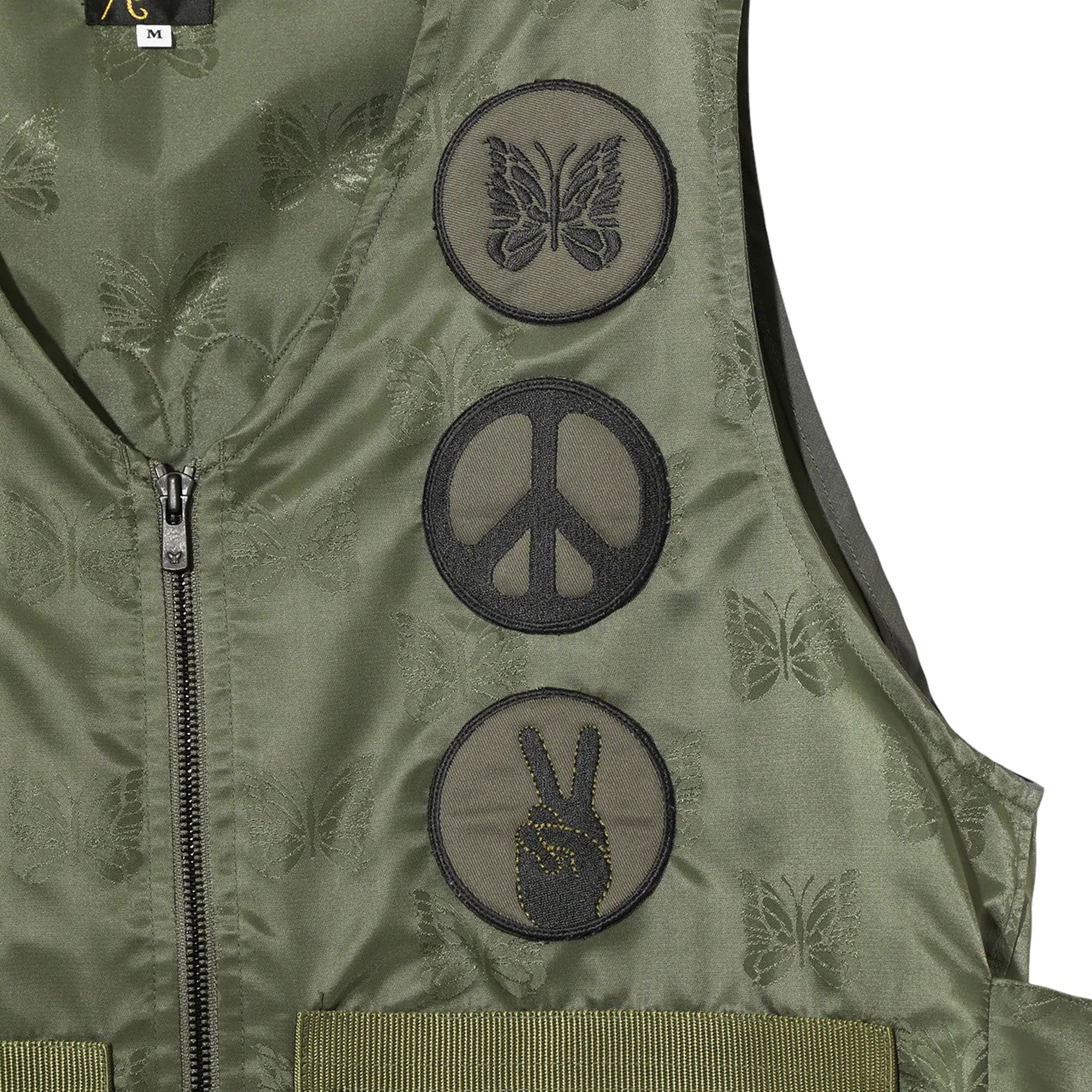 Buy Needles Radio Vest 'Olive' - QV132 OLIV | GOAT