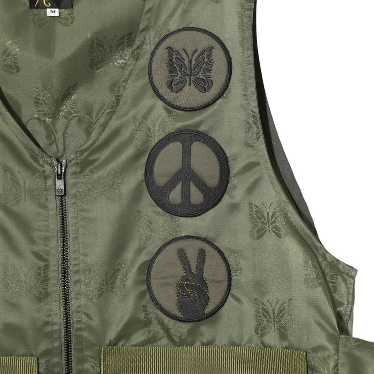 Needles Radio Vest Olive