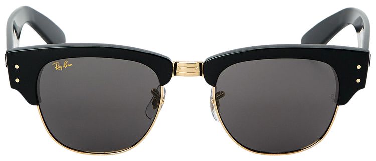 Ray Ban x AAP ROCKY Mega Clubmaster Sunglasses BlackGoldGrey