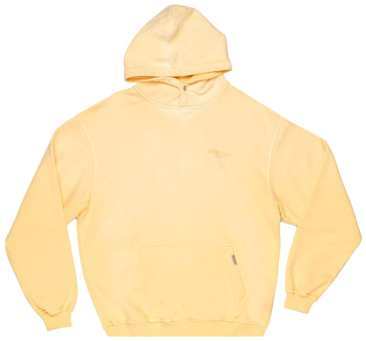 Represent Clo Owners Club Hoodie Pastel Yellow