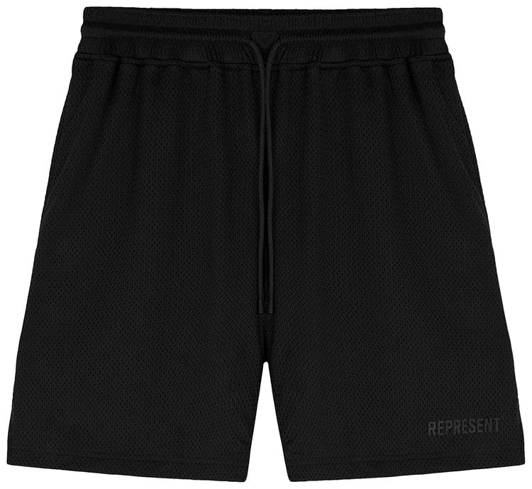 Represent Clo Mesh Short Jet Black