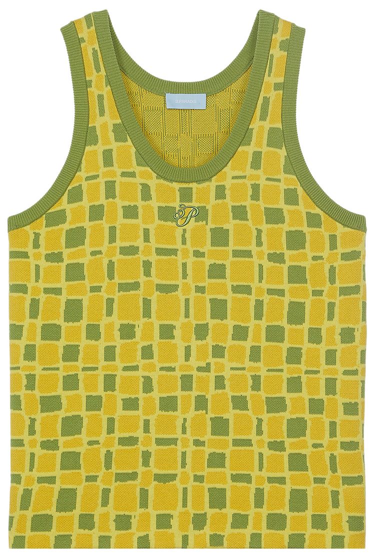 3PARADIS Knit Vest Yellow