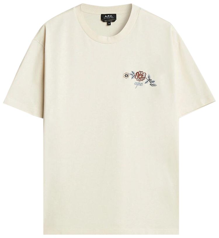 APC Oscar T Shirt Ecru