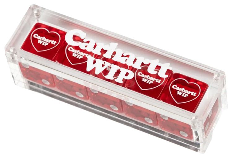 Carhartt WIP Heart Dice Set Scarlet