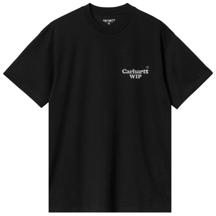 Carhartt WIP Short Sleeve Hartt Chain T Shirt Black