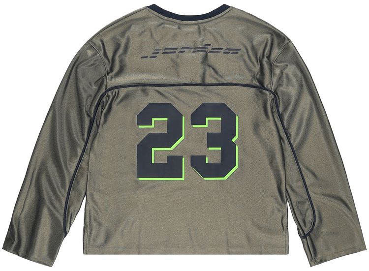 Air Jordan Long Sleeve Jersey Top Medium Olive