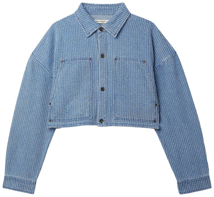 Honor The Gift INC Cropped Shop Jacket Blue