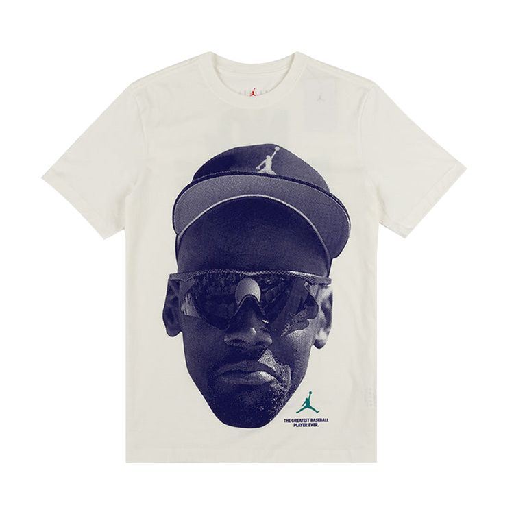 Air Jordan MJ Core Blank Diamond 45 T Shirt Summit White