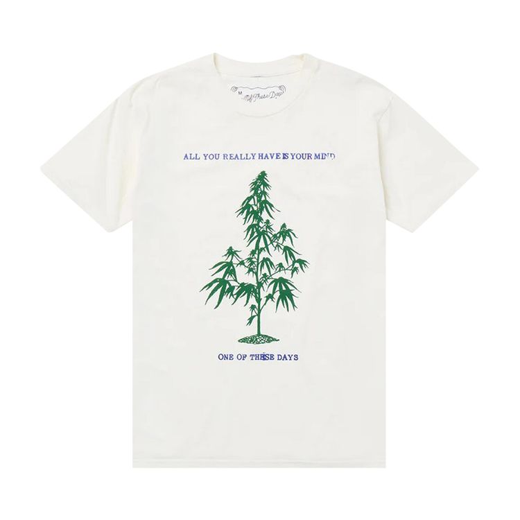 One Of These Days All You Really Have Is Your Mind T Shirt Bone