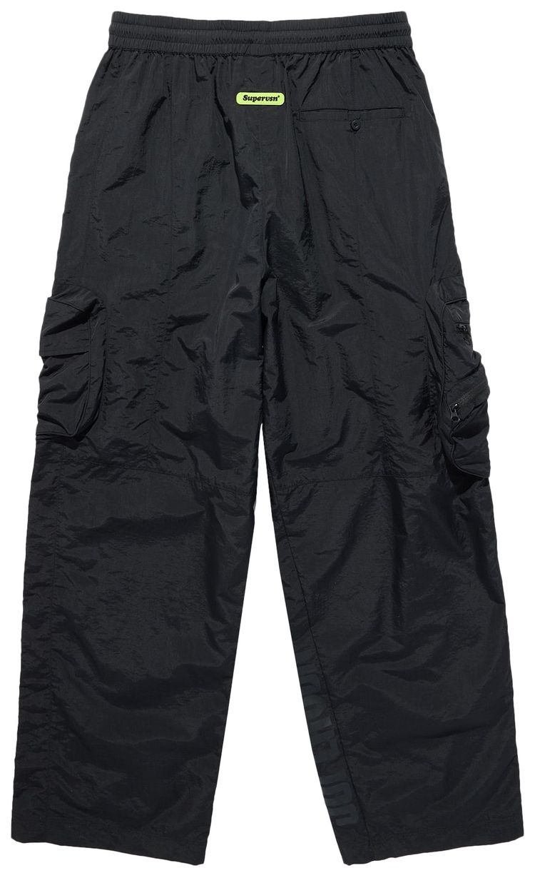 Supervsn S Grid Cargo Pants Black