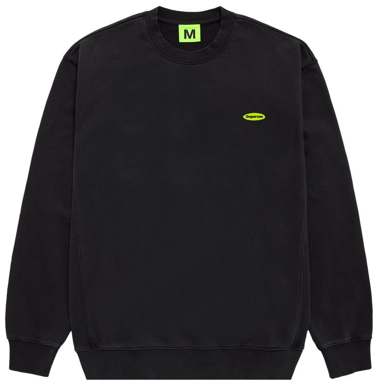 Supervsn Creators of Color Crewneck Sweatshirt Black