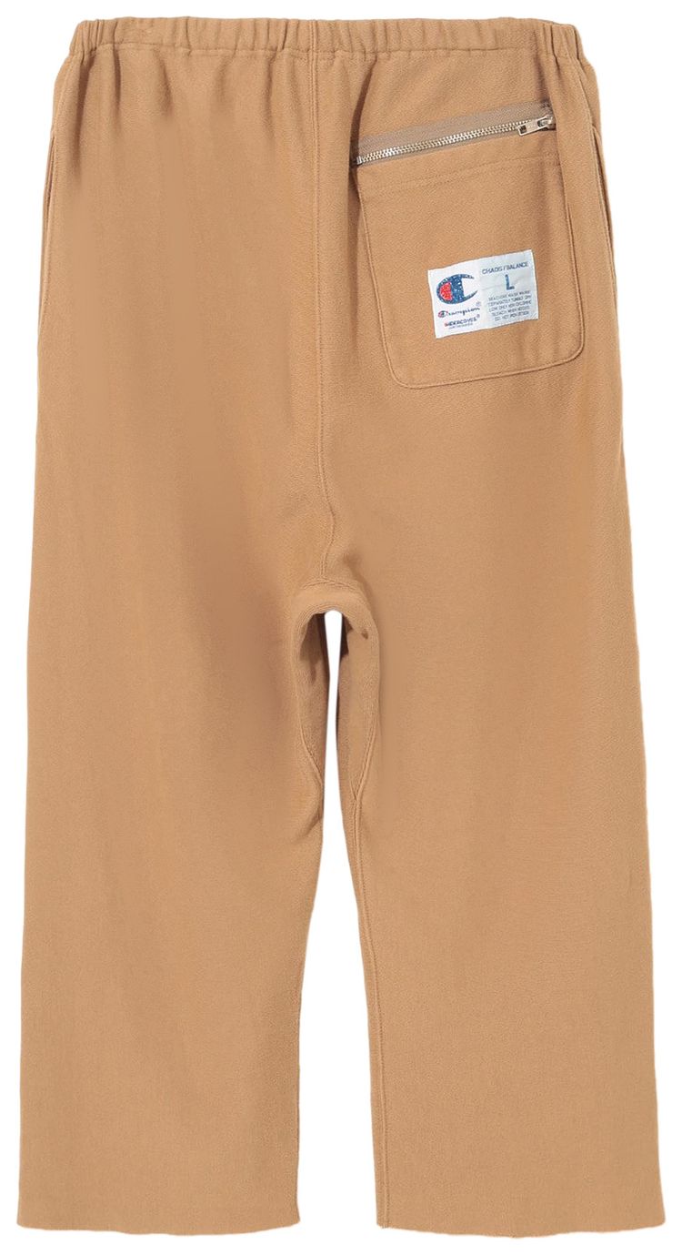 Undercover x Champion Cropped Sweatpant Beige
