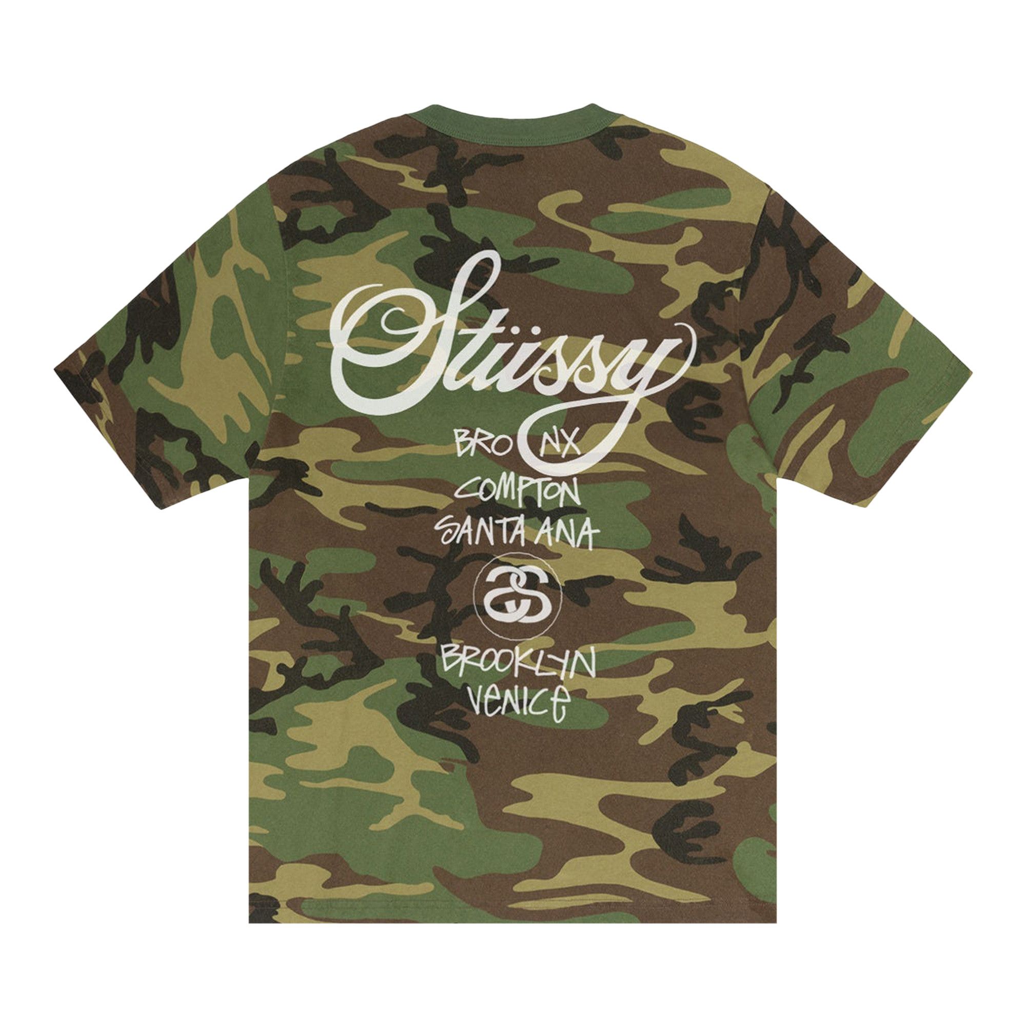 ★23SS 最新作★STUSSY STU C. CAMO TEE Stussy Stu C. Camo Tee Black Size L NEW 🚚✓ | eBay