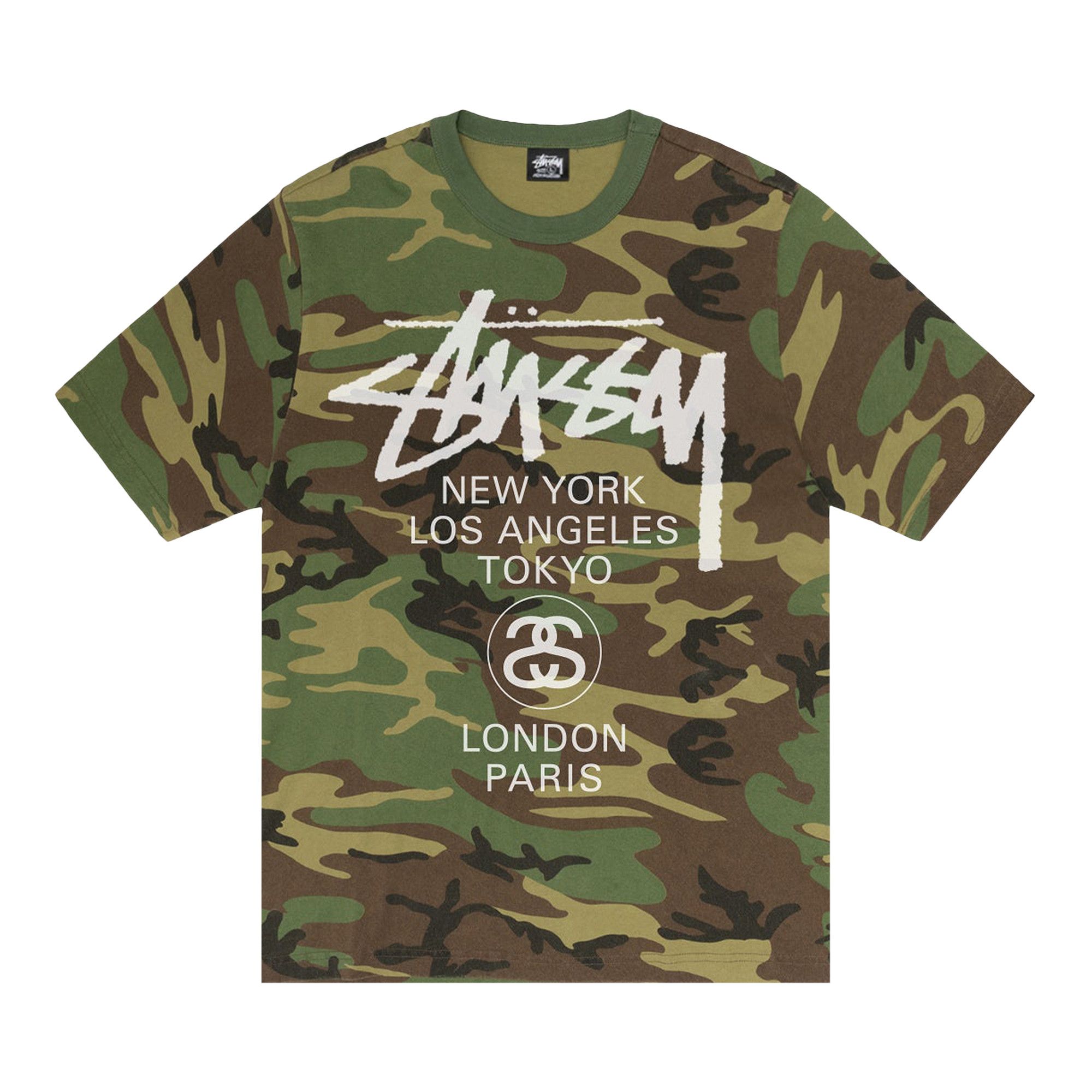【Stussy】Smooth International T-Shirt Camo◆大人気・関税込 Stussy】Smooth International T-Shirt Camo◇大人気・関税込