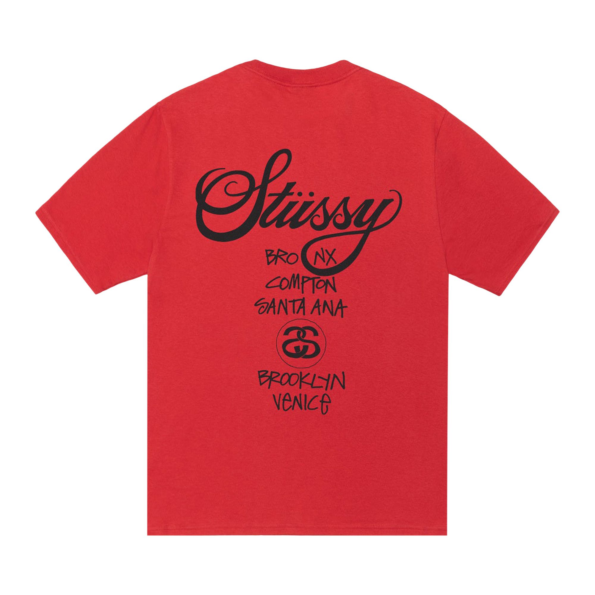 トップス Stussy World Tour Tee 25SS Cayenne L 1611096_02.jpg.jpeg?width=750
