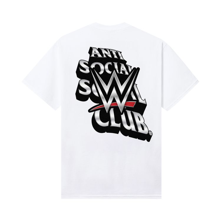 Anti Social Social Club x WWE Wrestlemania Tee White