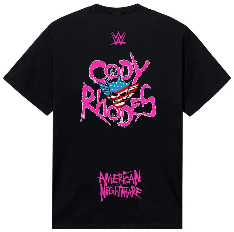 Anti Social Social Club x WWE American Nightmare Tee Black