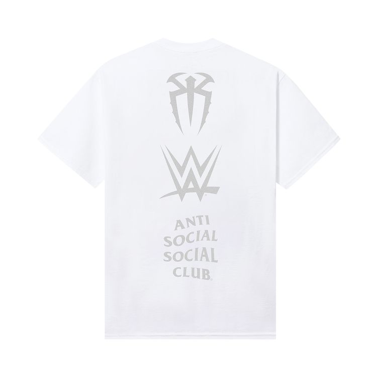 Anti Social Social Club x WWE Roman Reigns Tee White