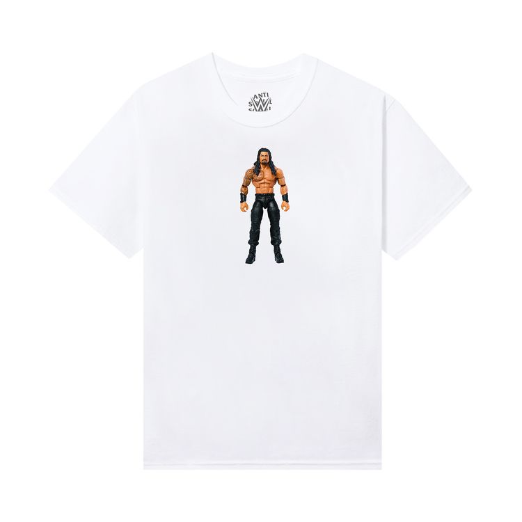 Anti Social Social Club x WWE Roman Reigns Tee White