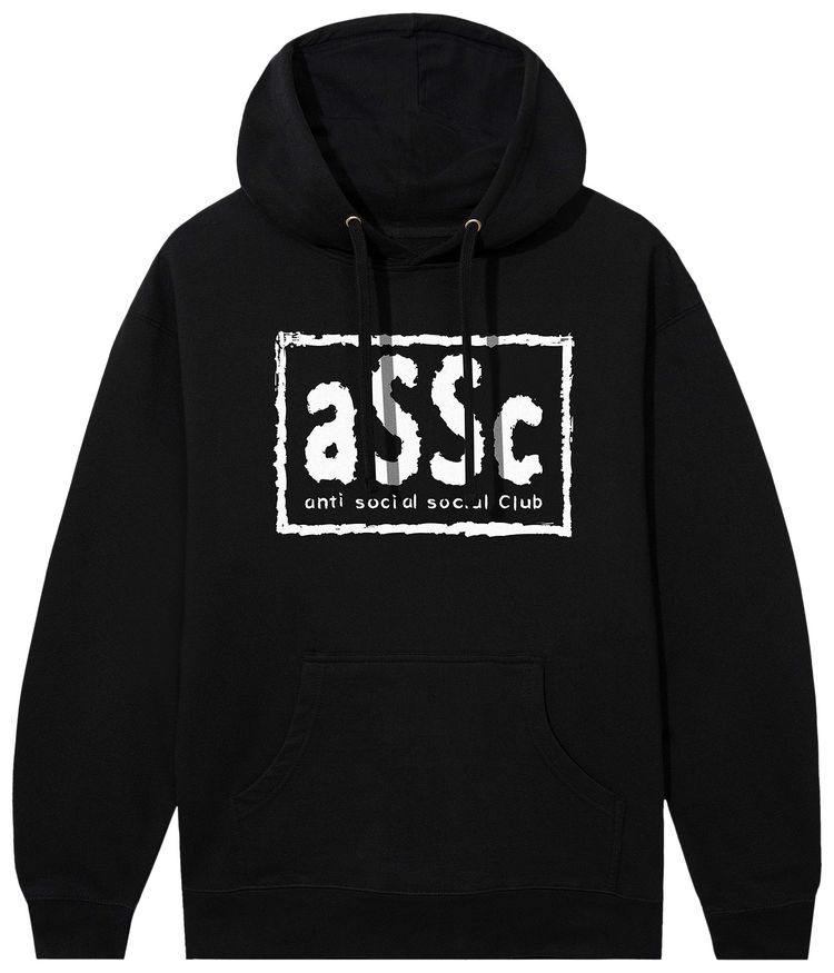 Anti Social Social Club x WWE NWO Hoodie Black