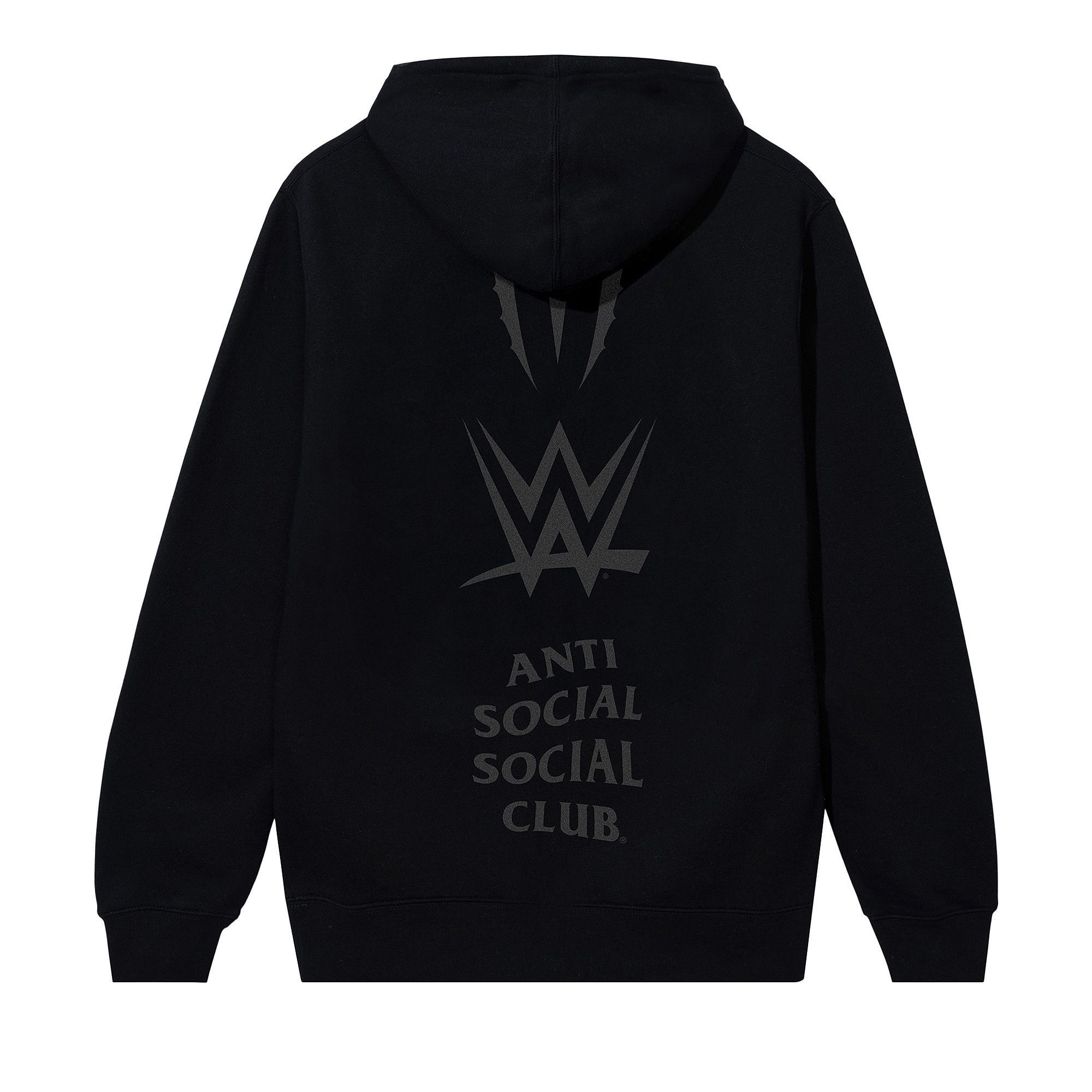 ★ ANTI SOCIAL SOCIAL CLUB★ Roman Range Zip Up Hoodie Blac Anti Social Social Club x WWE Roman Reigns Zip-Hoodie Black