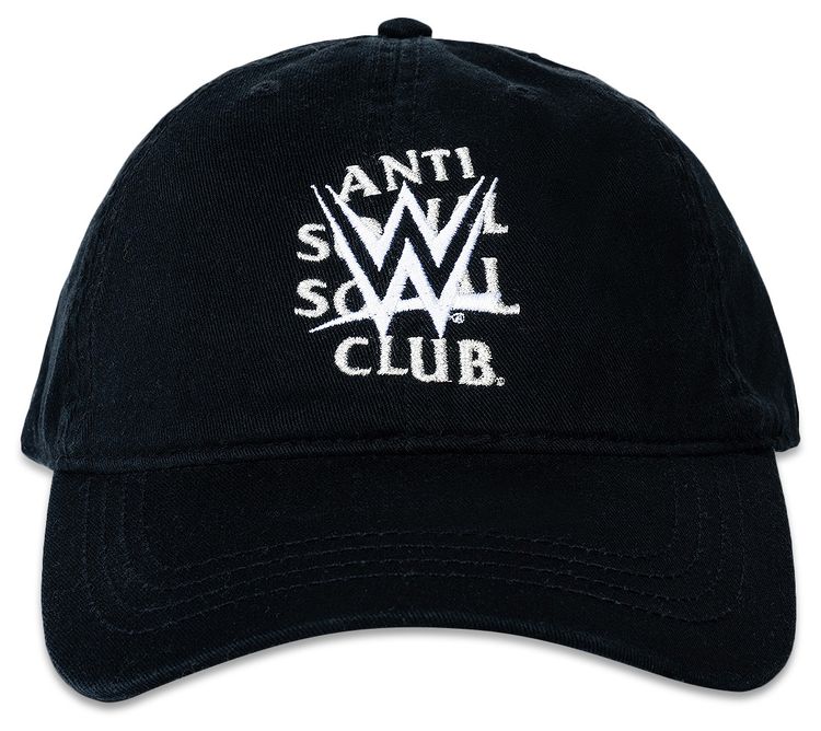 Anti Social Social Club x WWE Lockout Cap Black