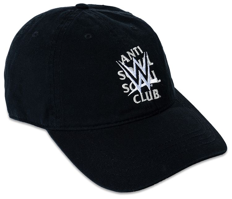 Anti Social Social Club x WWE Lockout Cap Black