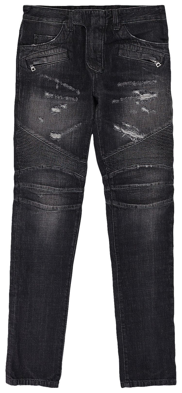 Balmain Biker Jeans Black