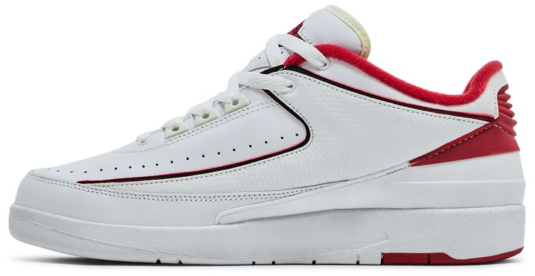 Air Jordan 2 Retro Low White Varsity Red