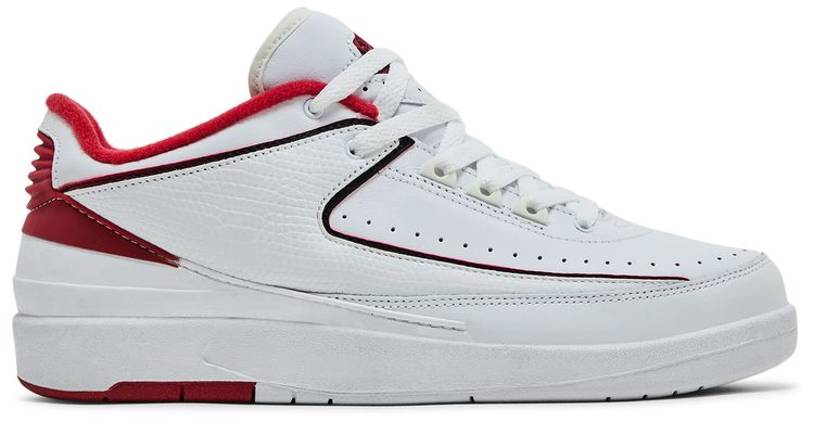 Air Jordan 2 Retro Low White Varsity Red