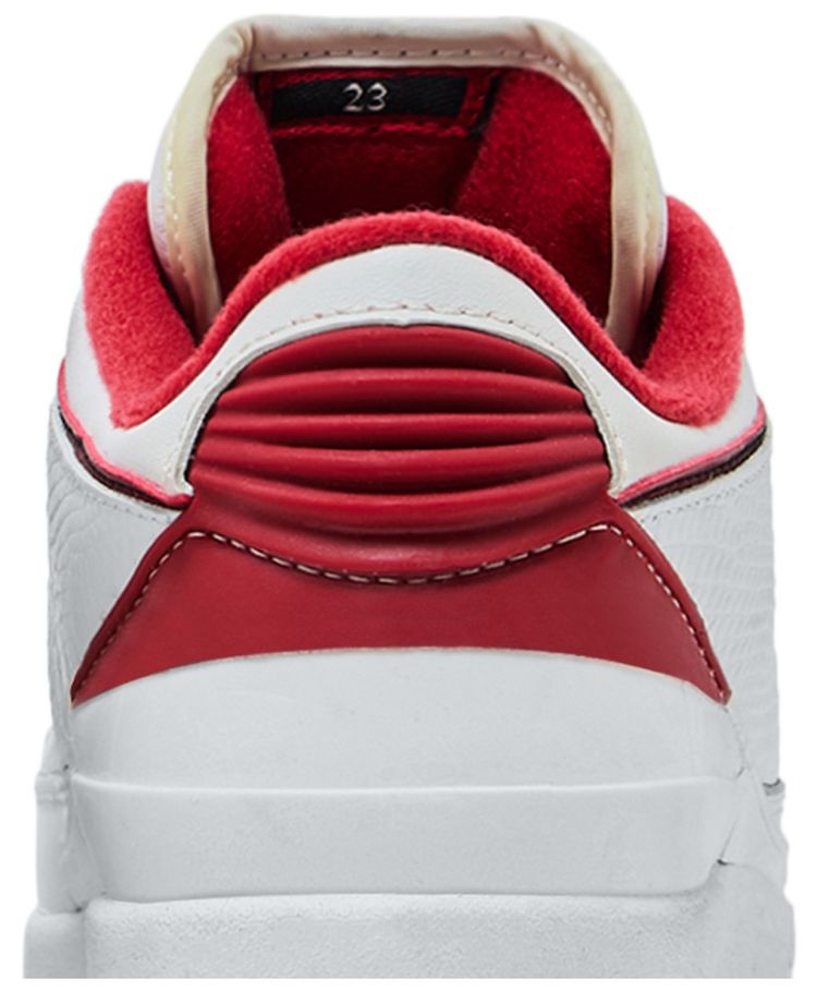 Air Jordan 2 Retro Low White Varsity Red