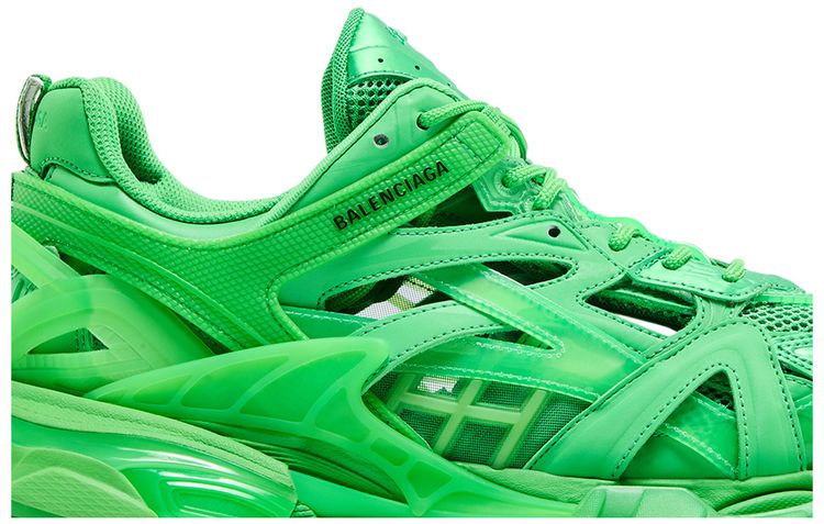 Balenciaga Track2 Sneaker Clear Sole   Green