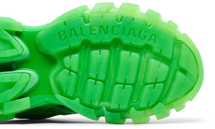 Balenciaga Track2 Sneaker Clear Sole   Green