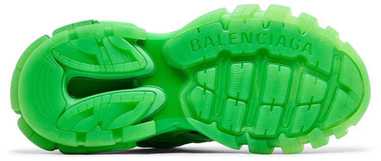 Balenciaga Track2 Sneaker Clear Sole   Green