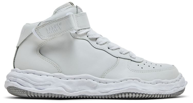 Maison Mihara Yasuhiro Wayne OG Sole Leather High White