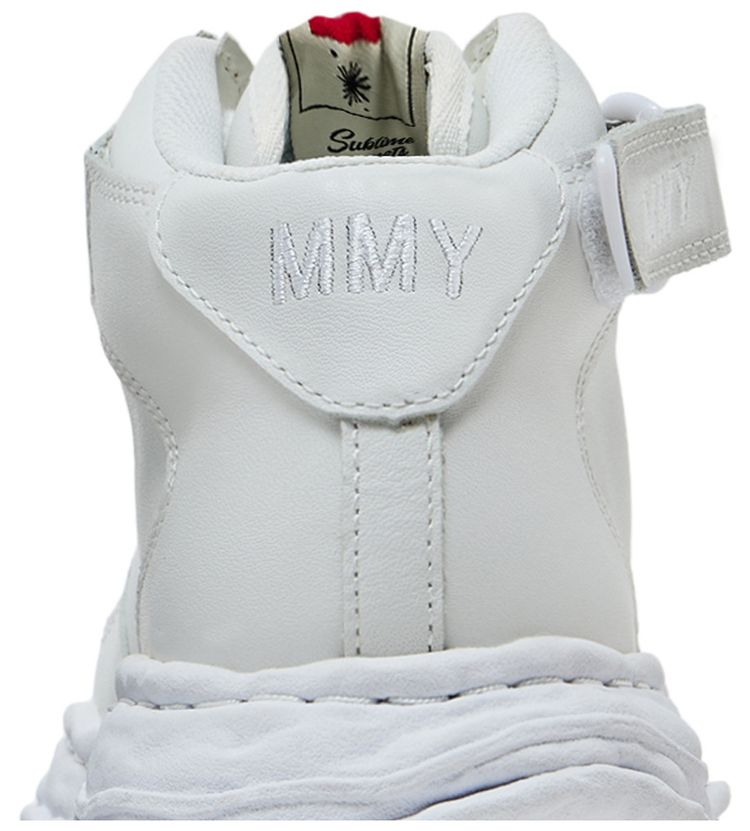 Maison Mihara Yasuhiro Wayne OG Sole Leather High White