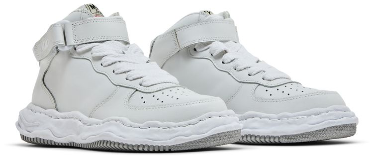 Maison Mihara Yasuhiro Wayne OG Sole Leather High White