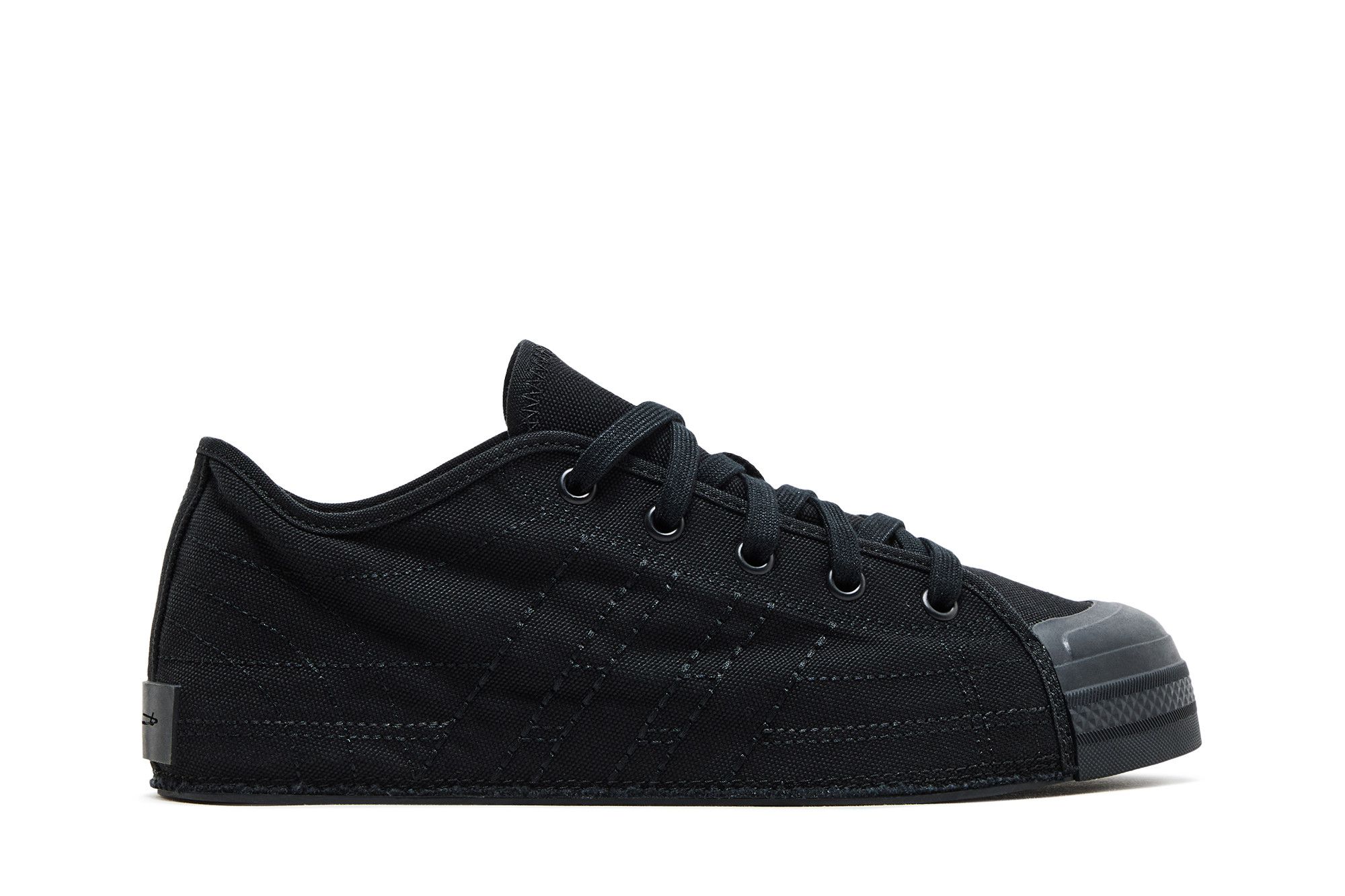 Buy Adidas Y-3 Nizza Low 'Triple Black' - JS0591 | GOAT