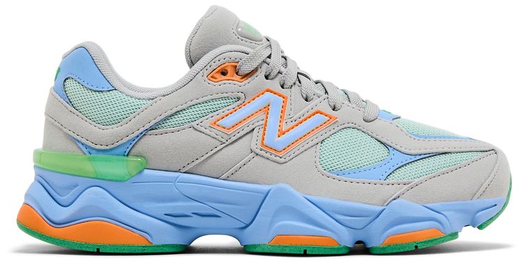 New Balance 9060 Big Kid Raincloud Electric Sky