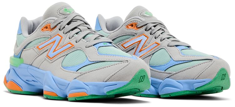 New Balance 9060 Big Kid Raincloud Electric Sky