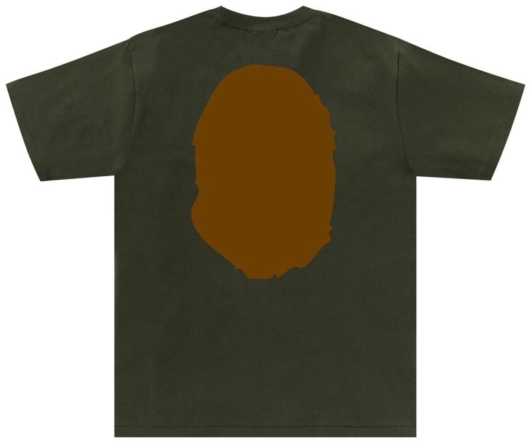BAPE Big Ape Head Tee Olive Drab