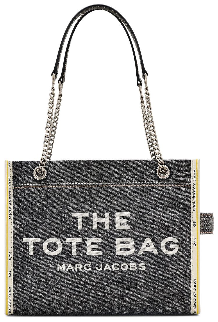 Marc Jacobs The Medium Tote Bag Black Wash