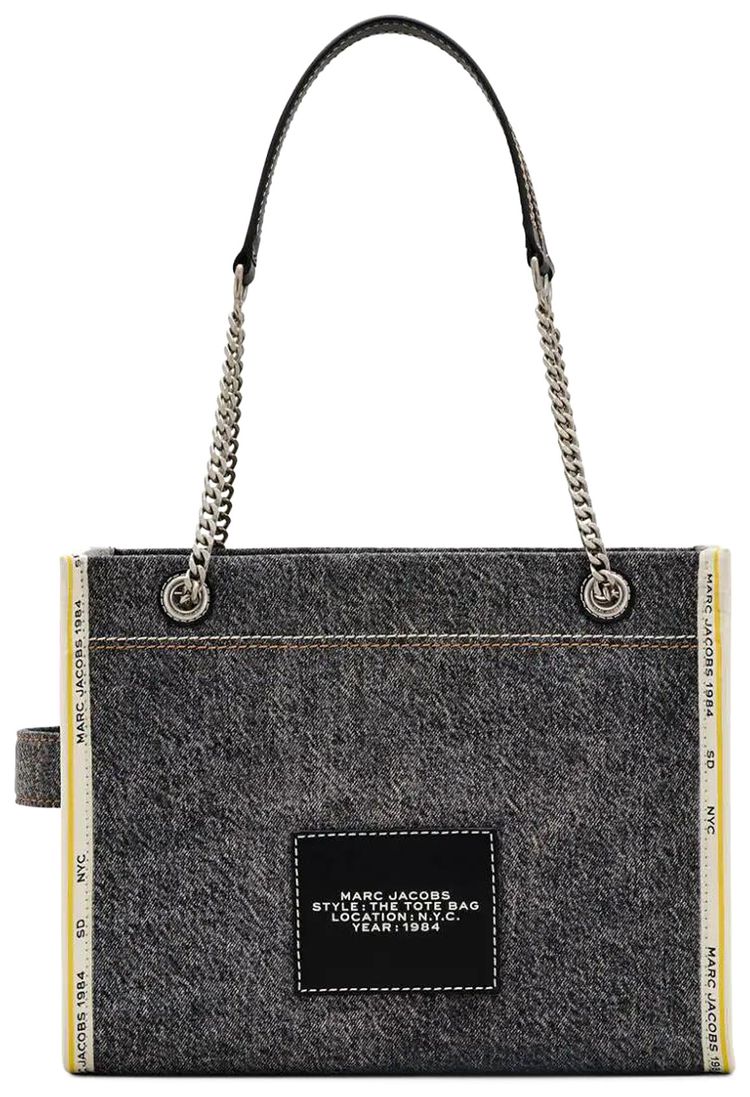 Marc Jacobs The Medium Tote Bag Black Wash